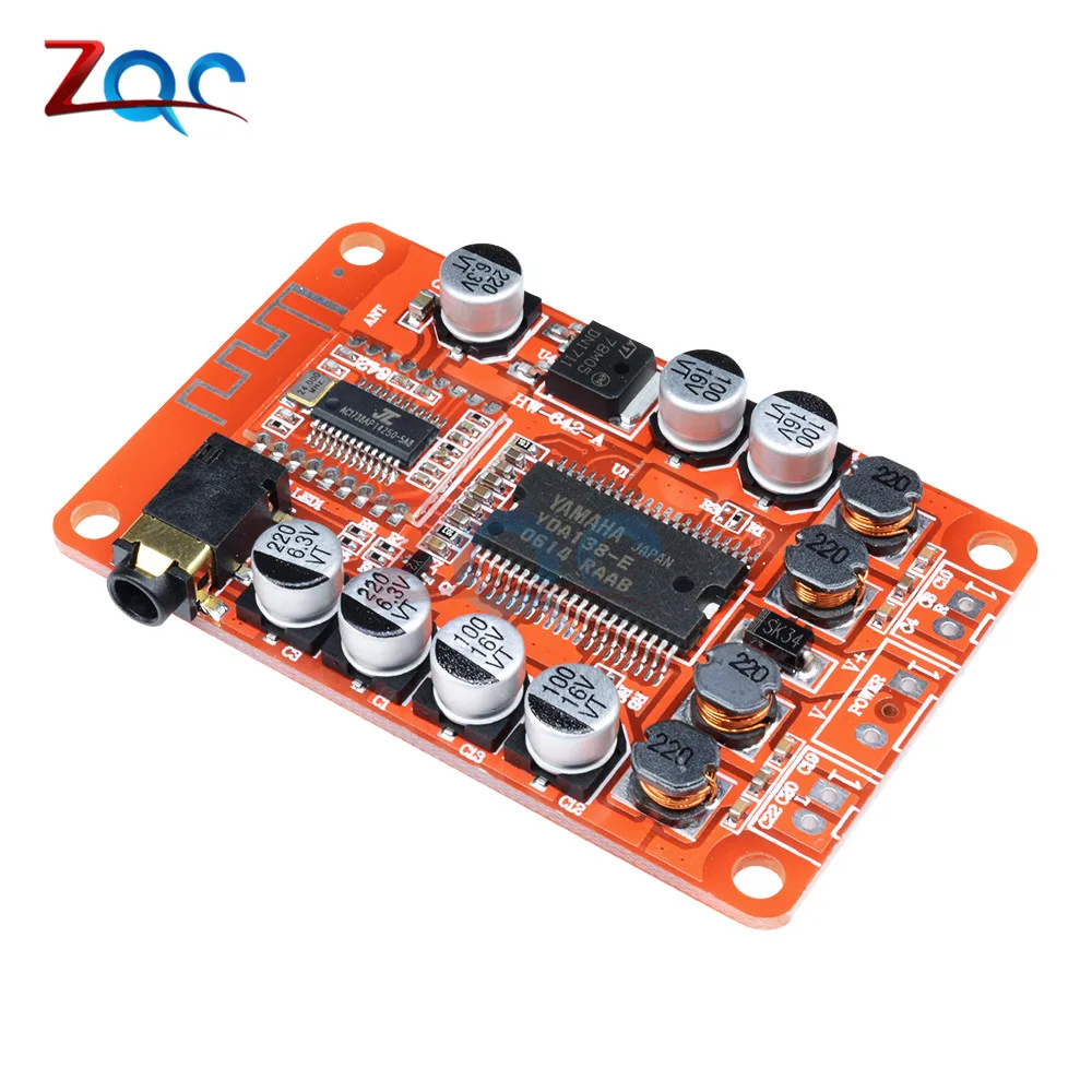 YDA138 DC 12 В 2A TPA3118D2 Bluetooth цифровой аудио усилитель модуля класса D 2*45 Вт стерео 2