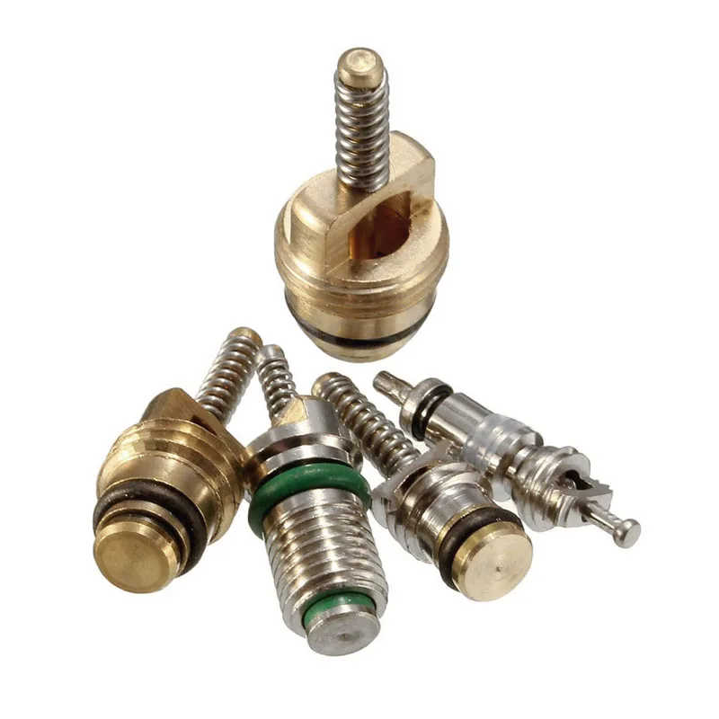 50 шт. A/C сердечник клапана R12/ R134A Авто кондиционер ассортимент жидкость для снятия