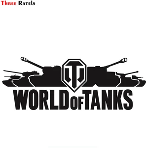 Three Ratels TZ-1253 15*40.6см 1-4 шт world of tanks мир танков волд оф танкс виниловые наклейки на авто прикольные наклейки на автомобиль автомобильная наклейка