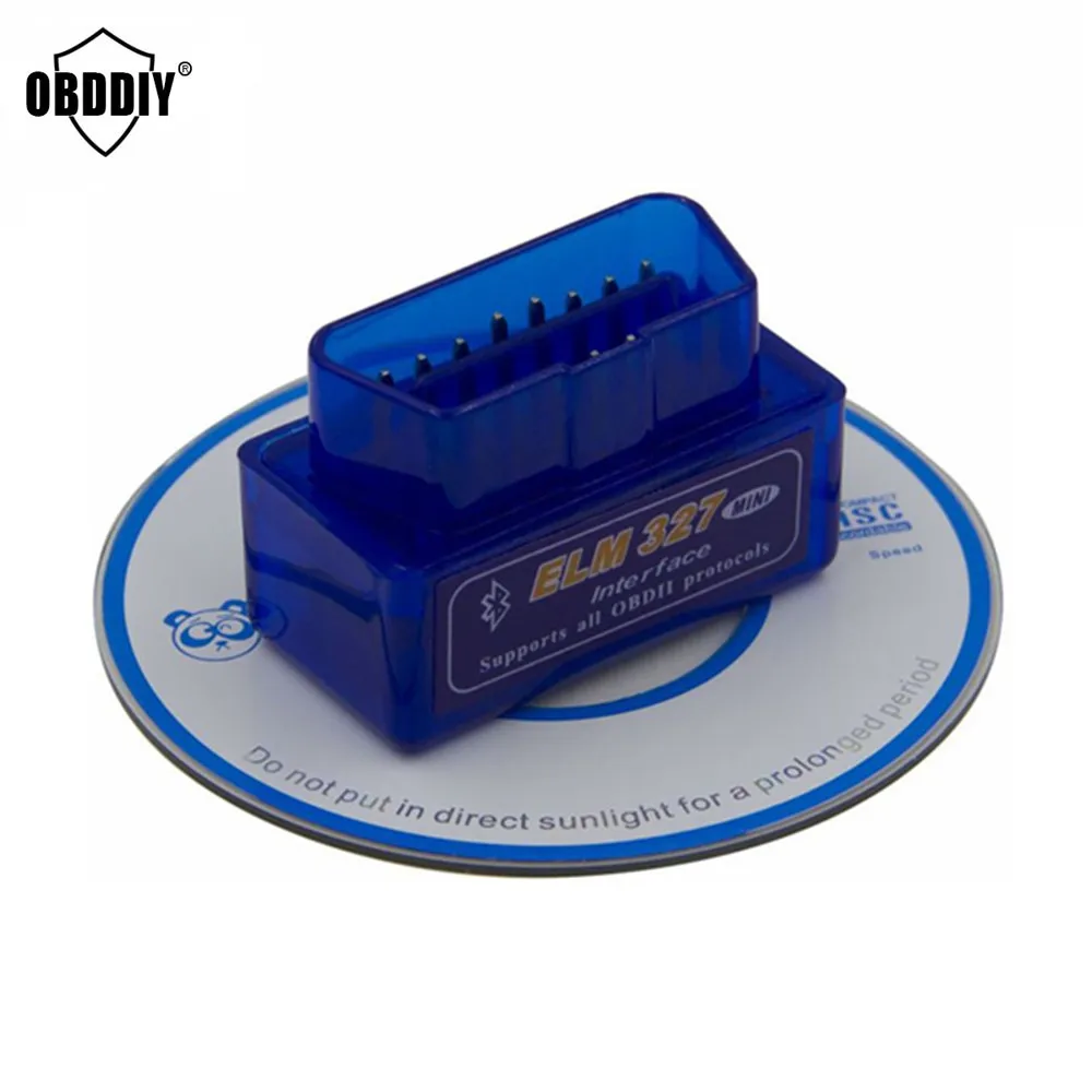 Считыватель кодов Mini ELM327 Bluetooth V1.5 elm 327 v1.5 работает на Android Torque/Windows ПК поддерживает