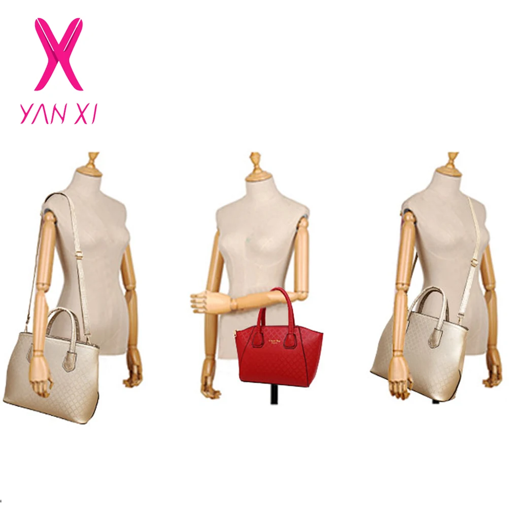 YANXI 6 шт./компл. женская новая сумка композитная модная на плечо с ромбовидной