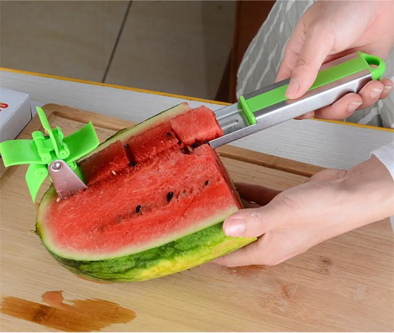 2 шт./компл. нож для нарезки дыни из нержавеющей стали арбузная мельница щипцы