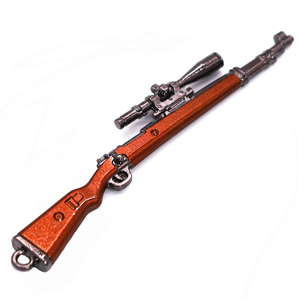 1 шт. Металлический Мини 98 к пистолет для 1/10 RC Гусеничный автомобиль RC4WD D90 осевой SCX10 90046 D110 CC01 TF2 Traxxas TRX4 украшения части