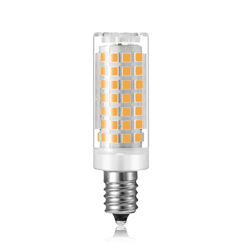 Без мерцания G9 E12 E14 E17 BA15D Светодиодная лампа AC110V 220 В 88LED 2835 10 Вт Люстра замена