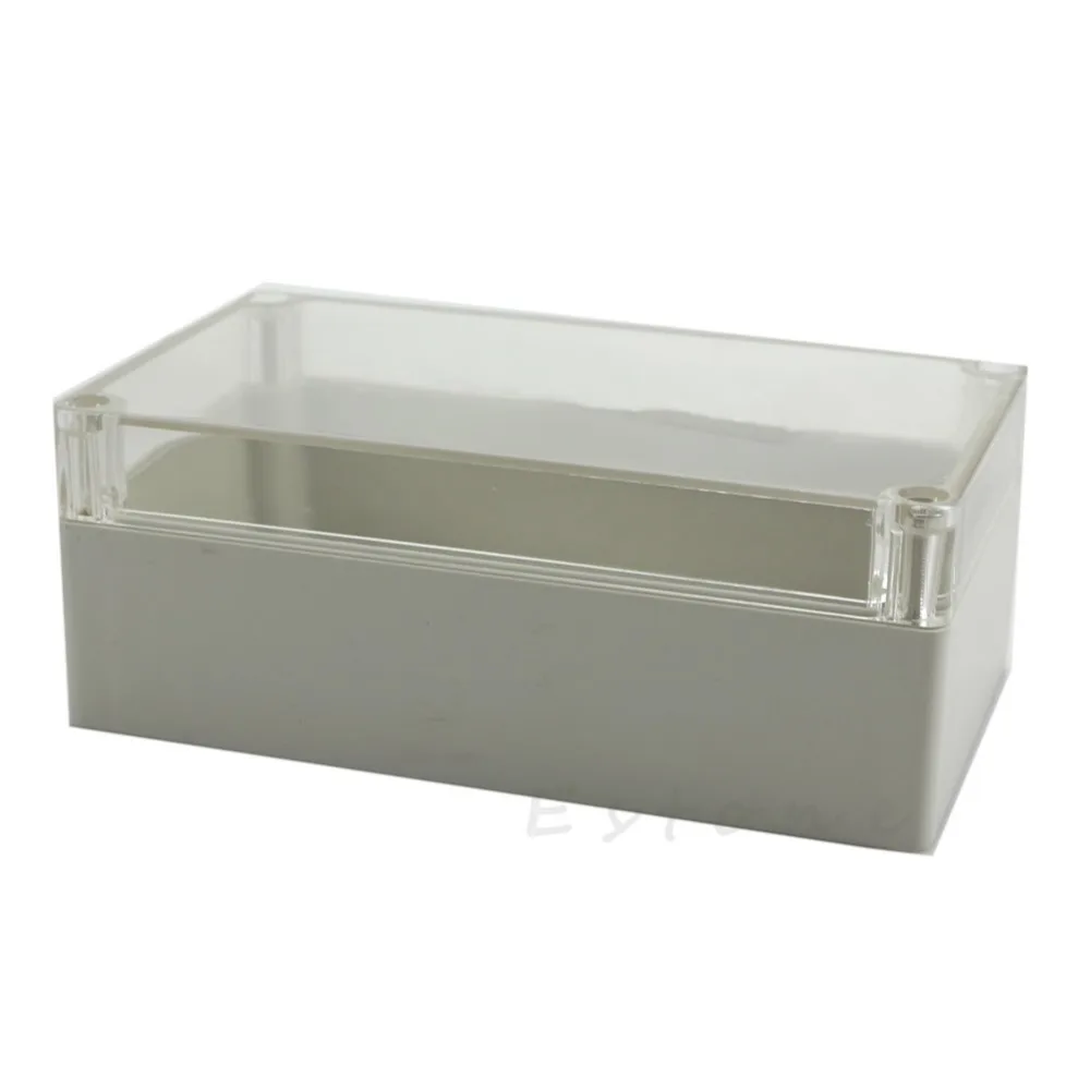 Горячий 158x90x60mm водонепроницаемый прозрачный электронный проект крышка коробка