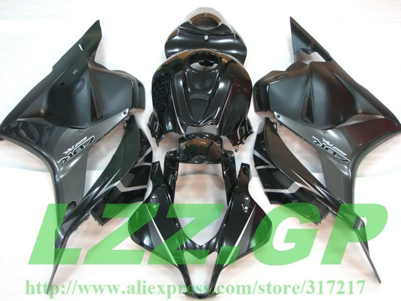 100% Fit черный рояльный комплект обтекателей для окрашенные CBR600RR F5 09 10 CBR600 RR 2009 2010 CBR