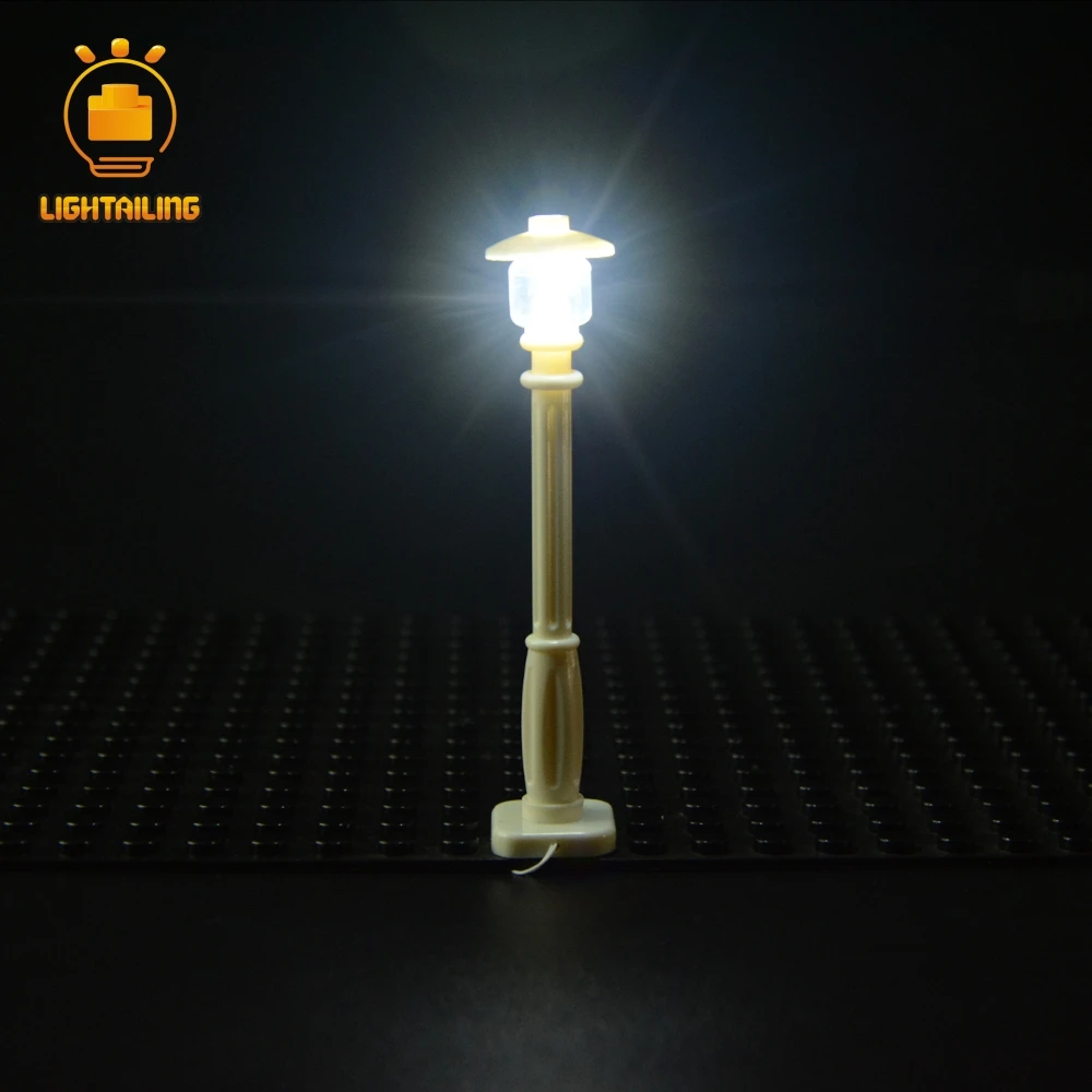 Lightailing брендовый Светодиодный светильник DIY уличный светильник для совместимых с городская серия Строительные кирпичи светильник набор игрушек
