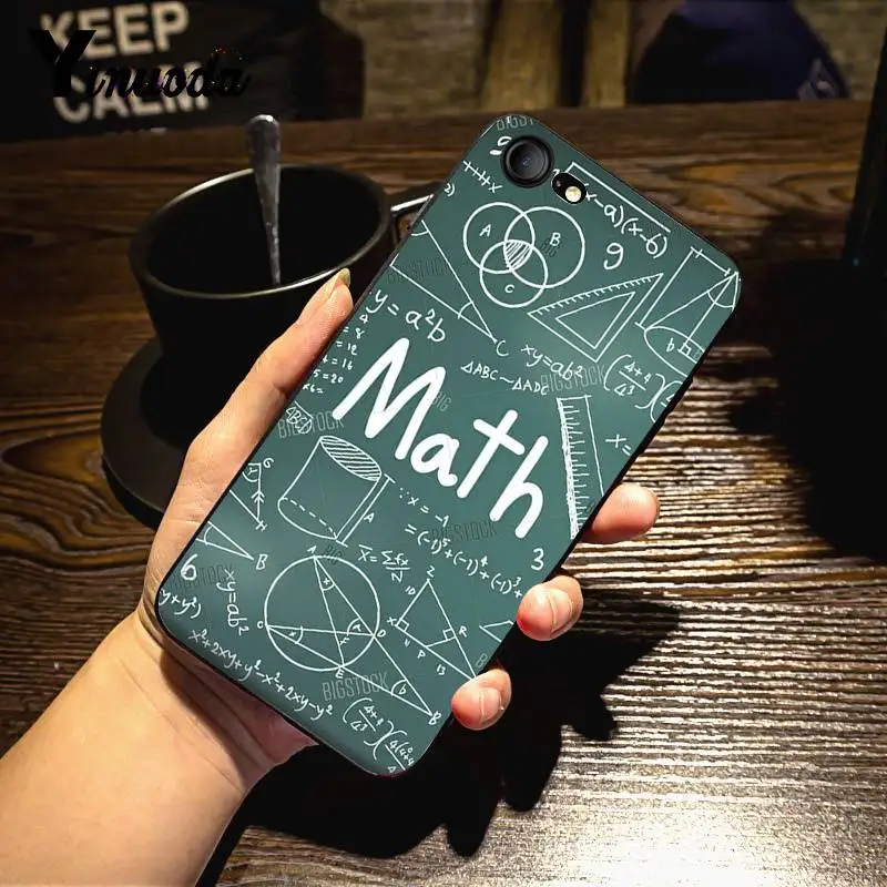 Yinuoda mc2 с E = mc Математика Альберт Эйнштейна чехол для телефона для iPhone X 8 7 6 6S Plus X 5 5S SE XR XS XSMAX11 11pro 11promax