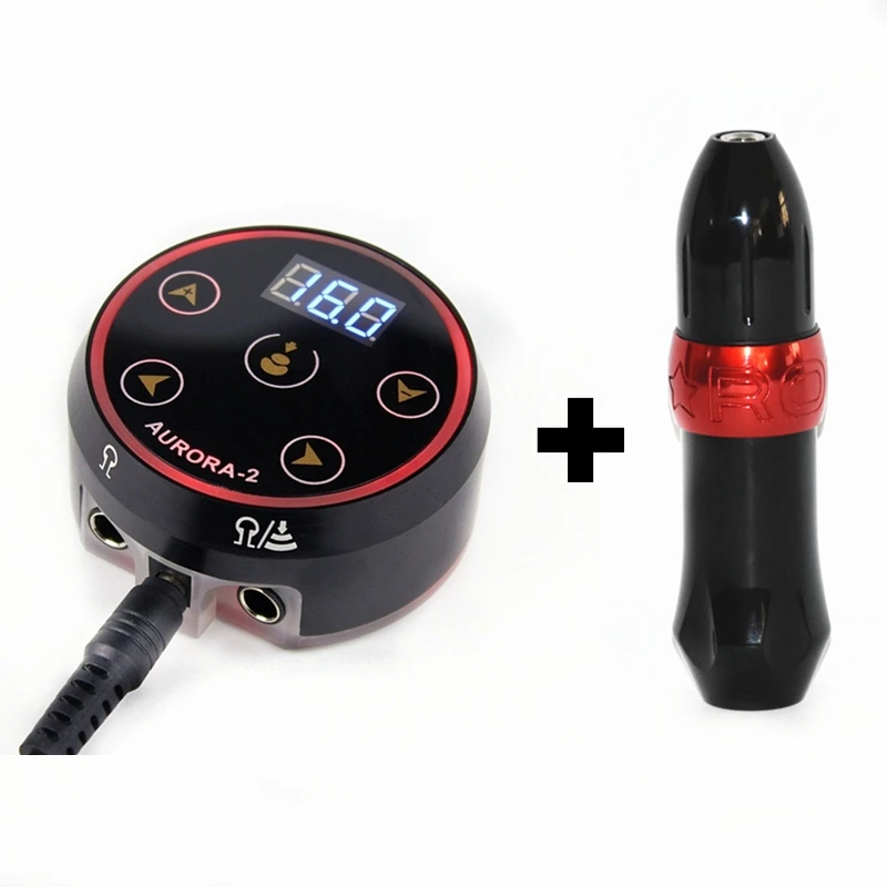 Профессиональный тату Наборы ракета Ротари Машина татуировки ручка мотор мощный