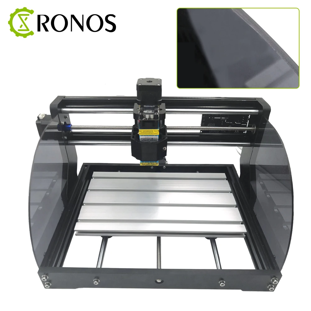 CNC 3018 Max+Offline Laser Engraver Wood DIY CNC Router Machine,Pcb Milling Machine,Wood Router,GRBL Control,Craved On Metal