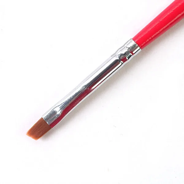 3 шт./компл. Кисть для ногтей Красота черный + красный ручка дизайн рисования