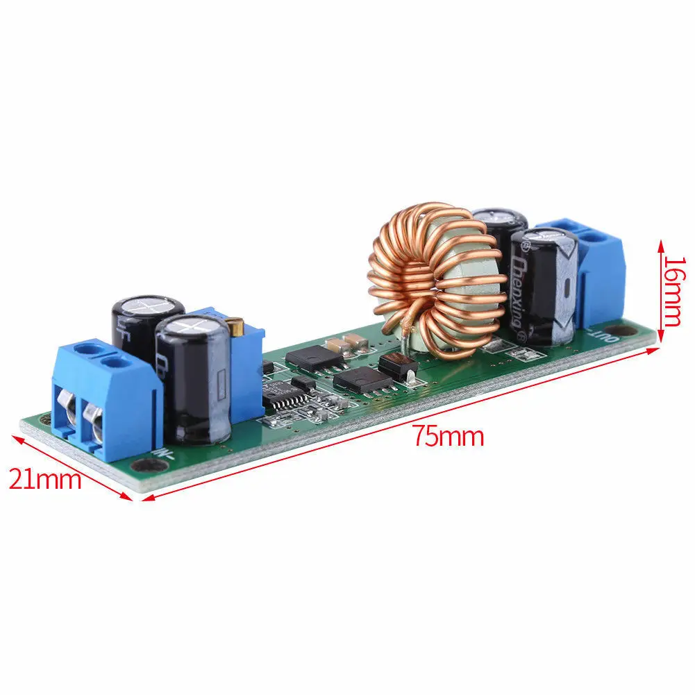 DC-DC Buck Step-down Module 24-60V to 3V-19V 10A Converter Voltage Regulator I88 #1 | Обустройство дома