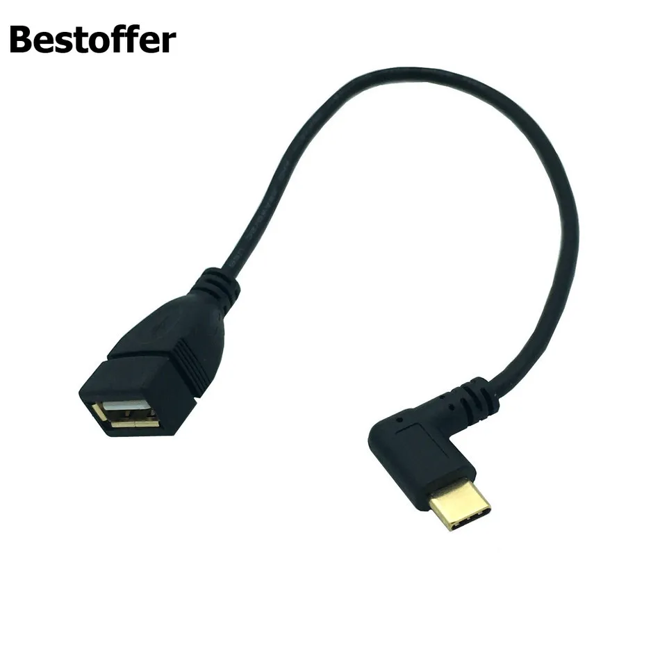 Прямой кабель адаптер с углом вверх/вниз влево/вправо Type C USB 3 1|Кабели передачи