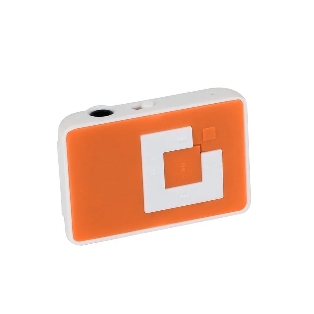 Mp3 плеер с креплением для наушников USB мини mp3 медиаплеер поддержкой карт Micro TF 32 ГБ
