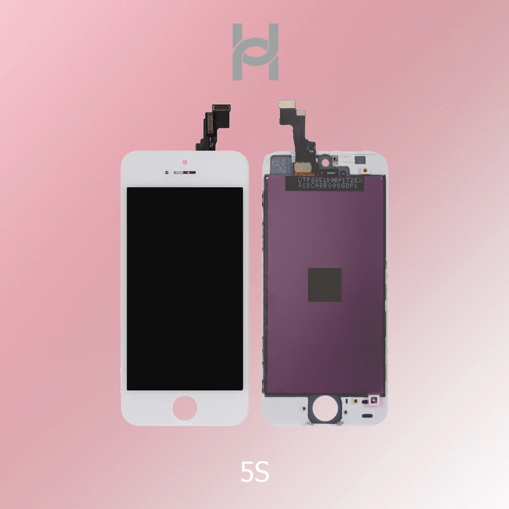 10 шт. AAA + качественный экран для iPhone 5S ЖК-дисплей часть стеклянная Сенсорная