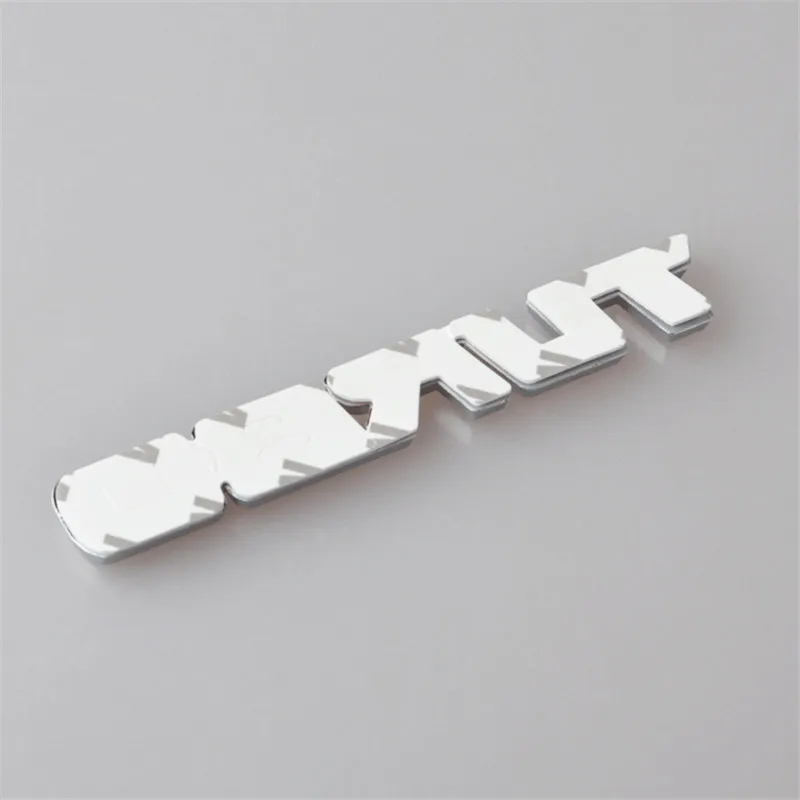 3D Автомобильные задние автомобильные стандартные турбо значки металлические