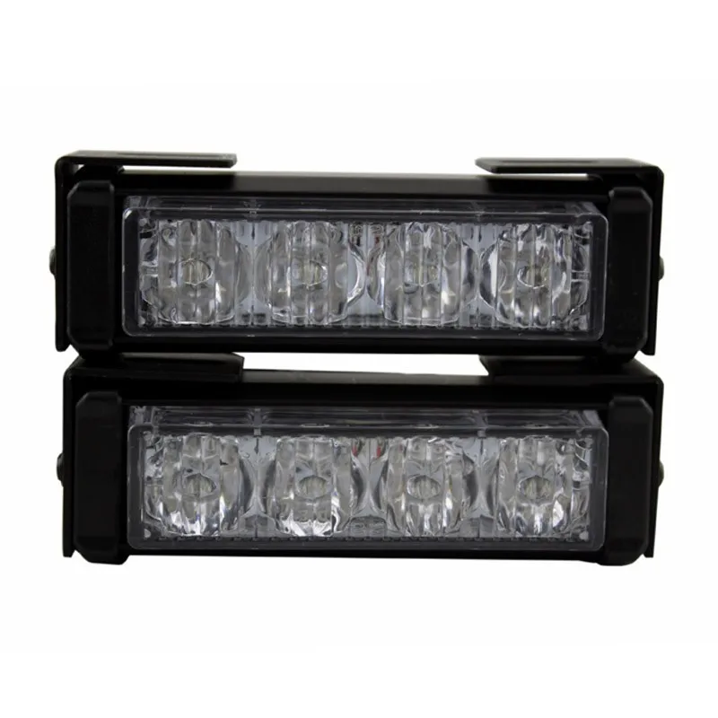 12 Led вождения мотоцикла светло-красный/синий/белый/желтый проблесковая вспышка полиции сигнальная лампа аварийного Маяк опасности сигнальная лампа