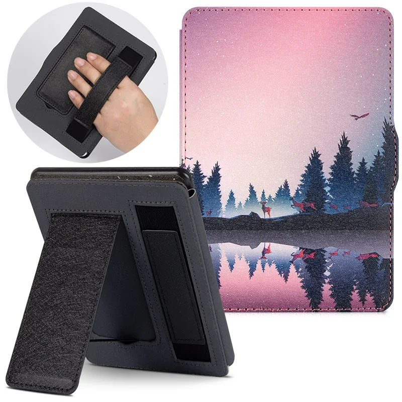 Nightfall BOZHUORUI чехол для Amazon Kindle Paperwhite1/2/3(7th поколения-2012/2013// выпуск) e-книги DP75SDI ручной Стенд Крышка - Цвет: Nightfall