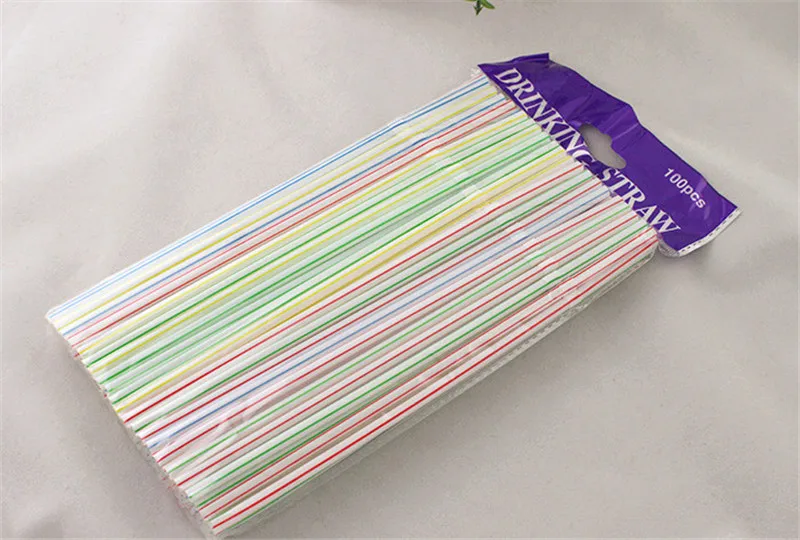 Новинка 2018 горячая распродажа одноразовые цветные соломинки Клубничные