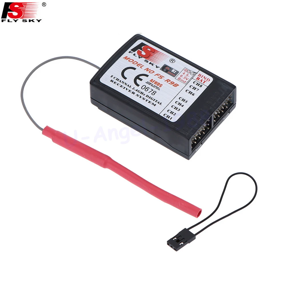 5pcs/lot Original FS-R9B FlySky 2.4Ghz 8CH Receiver For RC FS-TH9X FS-TH9B 9ch Transmitter Airplanes Wholesale | Игрушки и хобби
