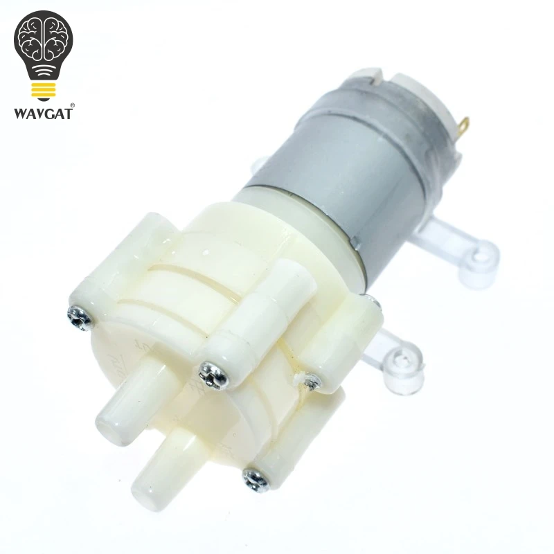 SUQ DC6 12V R385 аквариумный Круглый водяной воздушный диафрагменный насос постоянного