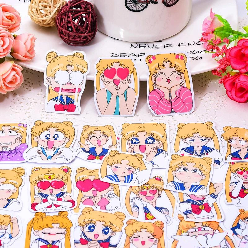 40 шт. оригинальные наклейки kawaii для маленьких хомяков красивые декоративные DIY