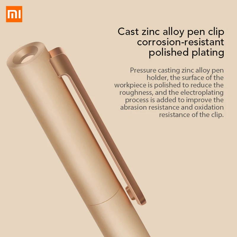 Xiaomi Mijia металлические P E N PREMEC гладкие швейцарские Сменные Ручки из сплава MiKuni