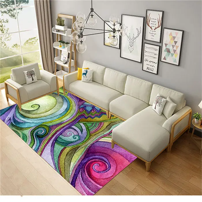 12 Mordern Style Home Carpet For Bathroom Toilet Bath Mats Anti-slip Floor Rug Playing Mat Multi Colors Rectangle Bathroom Carpets - Цвет: 12