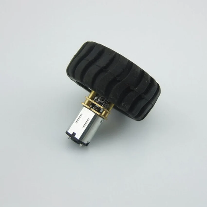 Value Pack 3-12V N20 мотор-редуктор с D осью слова резиновые шины кронштейном Robot Wheel suit