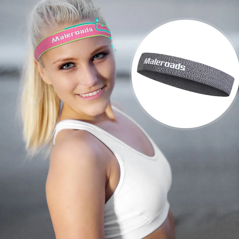 Повязка на голову Maleroads для мужчин и женщин спортивная одежда тенниса бега йоги