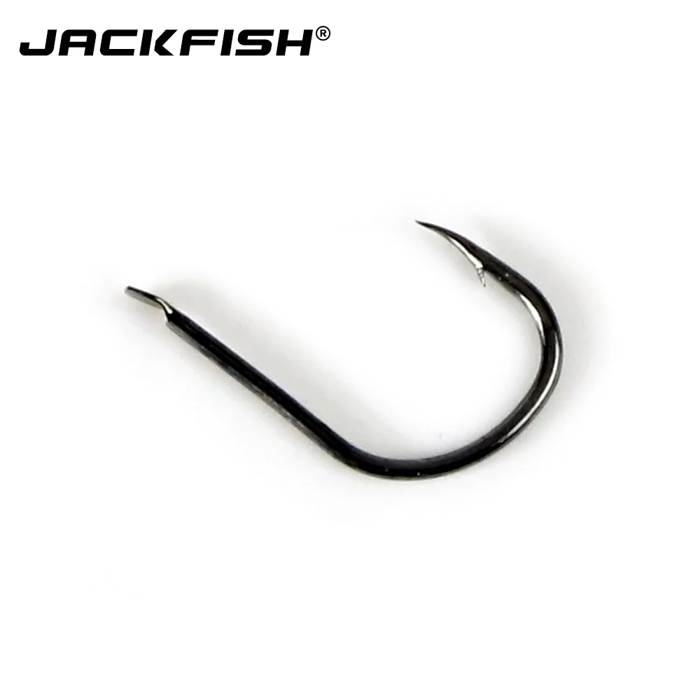 JACKFISH high carbon steel carp fishing hooks 500pcs/set 10 size 3#~12# pack jig head Fishing Gear Accessories | Спорт и развлечения
