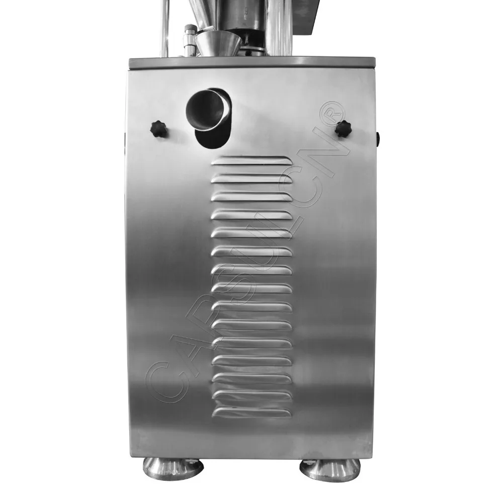 Роторный Таблетпресс из Нержавеющей Стали Таблетк Пресс ZP 9D Система защиты от