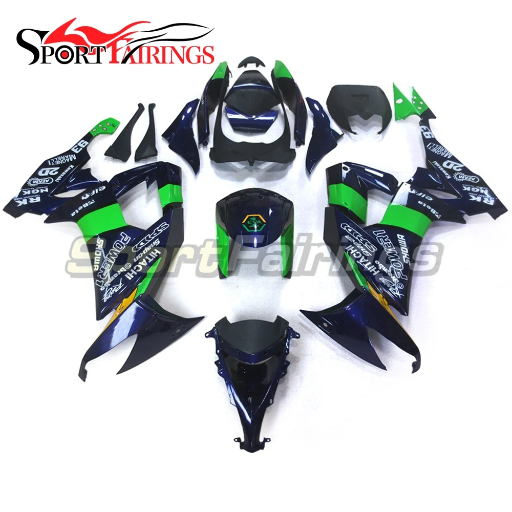 Полностью мотоциклетные Обтекатели для Kawasaki ZX10R фотогодов 08 09 10 2008 2009 2010 комплект