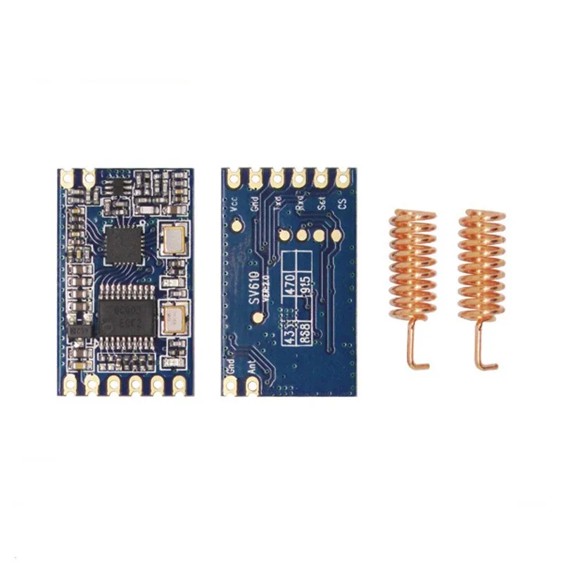 G-nicerf 2 шт. sv610+ Телевизионные антенны+ USB Установка модуля Радиотрансивер Модуль 100 МВт 20dBm 1 км 868 мГц Беспроводной передатчик и приемник