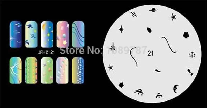 Многоразовые бриллиантовые трафареты 320 дизайнов 20 листов шаблона набор 2|airbrush nail