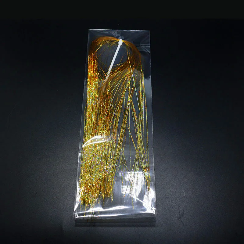 3 упаковки в упаковке плоская мишура со стразами 9 цветов|tying materials|fly tying materialsflashabou