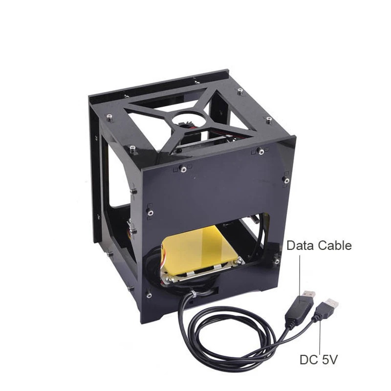 Новый 300 МВт большая площадь Мини DIY лазерная гравировка гравер машина лазерный