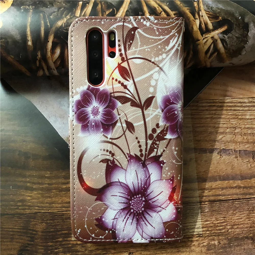 Кожаный чехол для Huawei P30 Pro Mate 20 Lite P Smart 2019 Y7 Y6 Кошелек Мягкий силиконовый Honor 10i 8A 8C