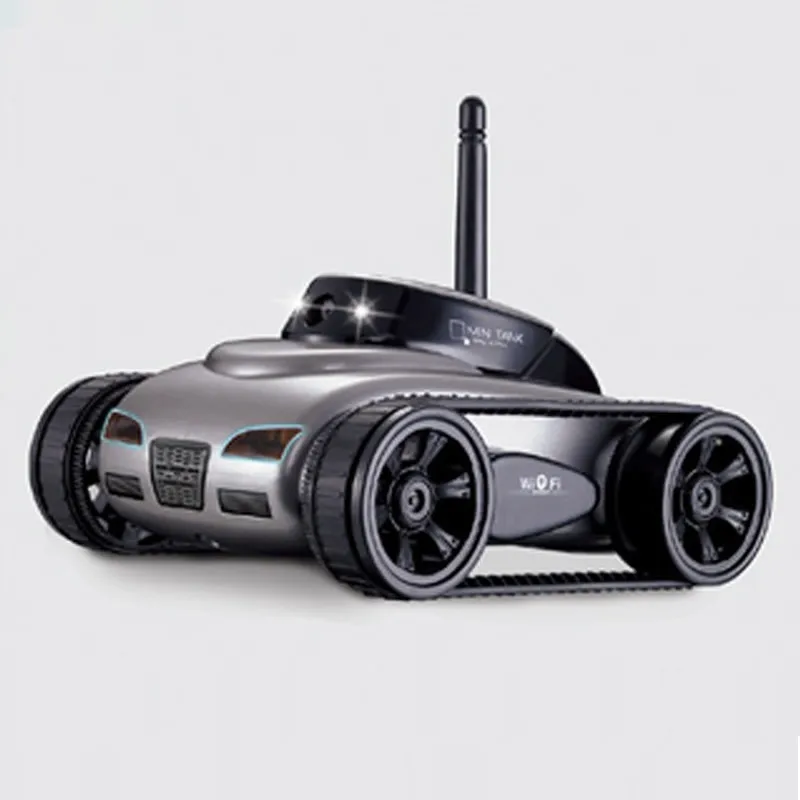 Новый Радиоуправляемый автомобиль с камерой wifi мини танк 0.3MP HD камера Пульт