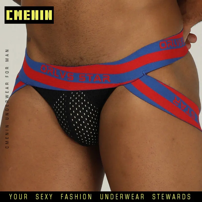 Сексуальное мужское нижнее белье Трусы стринги для геев сумка пениса Wonderjock