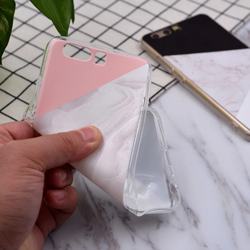 XIX стиль для чехла Huawei P9 lite 2017 мраморный мягкий TPU чехол фундас новинки Lite on.