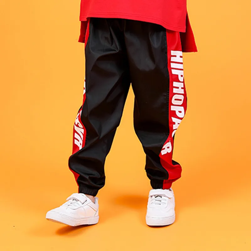 pants 2 Комплект одежды для мальчиков 10, 14, 16 лет, весенне-осенние детские костюмы в стиле джаз танцевальные костюмы для девушек, одежда для малышей - Цвет: pants 2