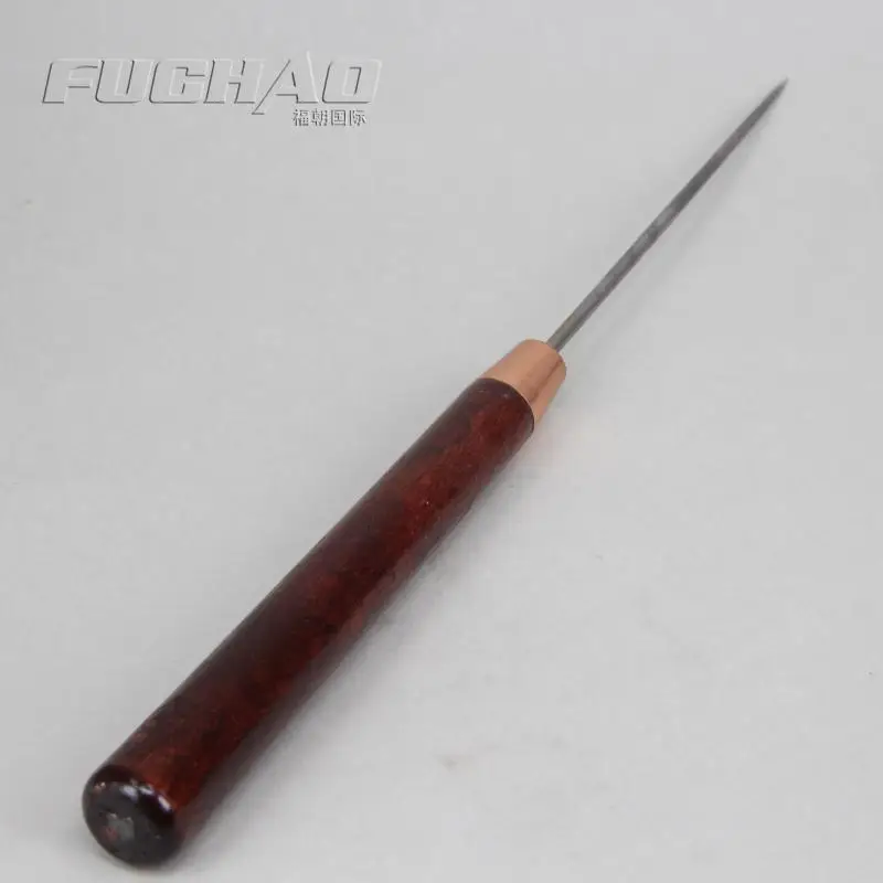 Black Wooden Handle Awl (Carbon Steel With handle)160mm Cloth Tool Sewing Machine Parts | Дом и сад