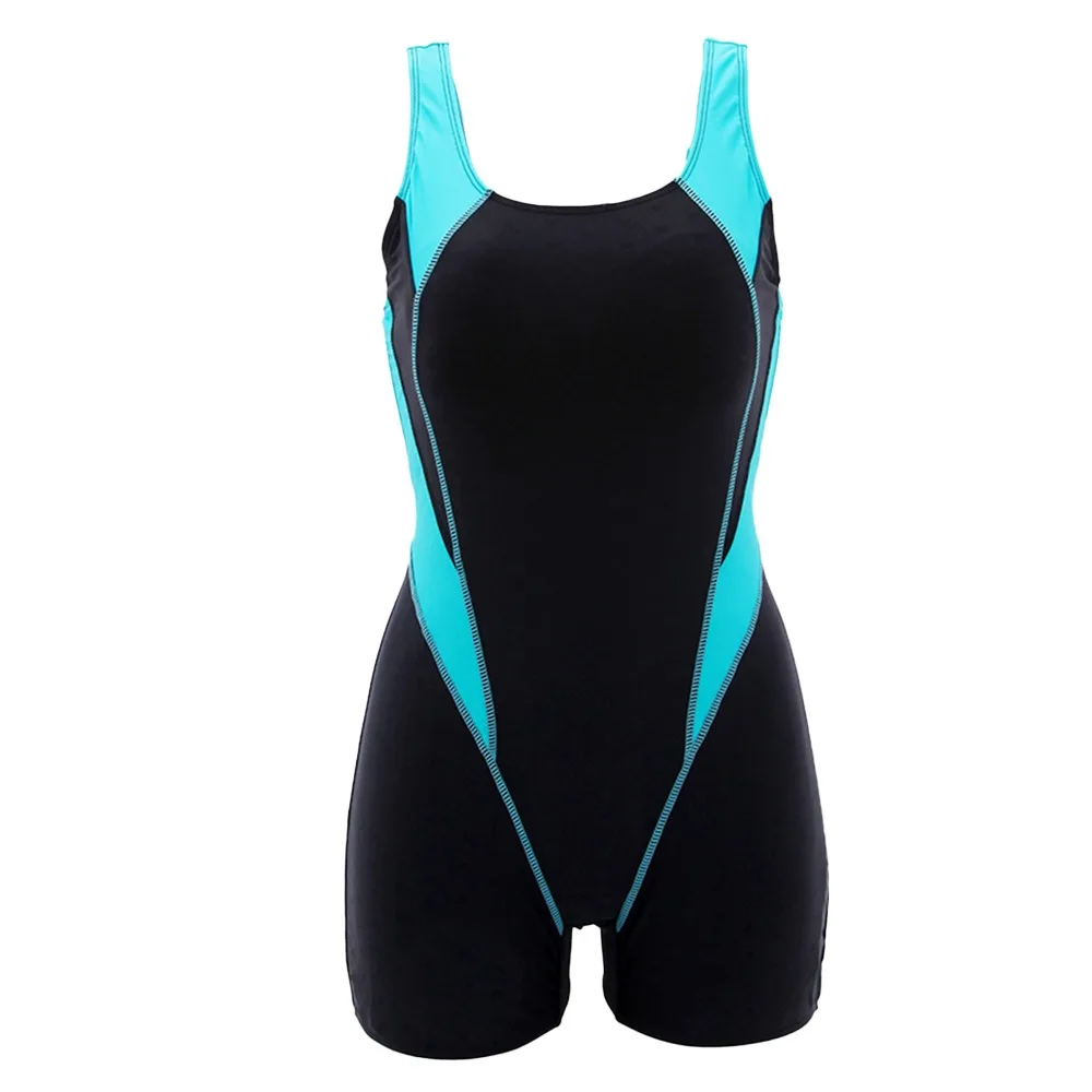 Женский тренировочный гоночный цельный спортивный купальник Racerback с широким