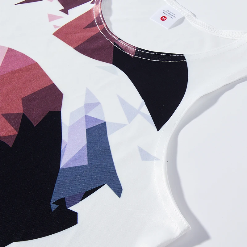 Майка мужская с 3d принтом приталенная рубашка без рукавов в стиле хип-хоп топ для