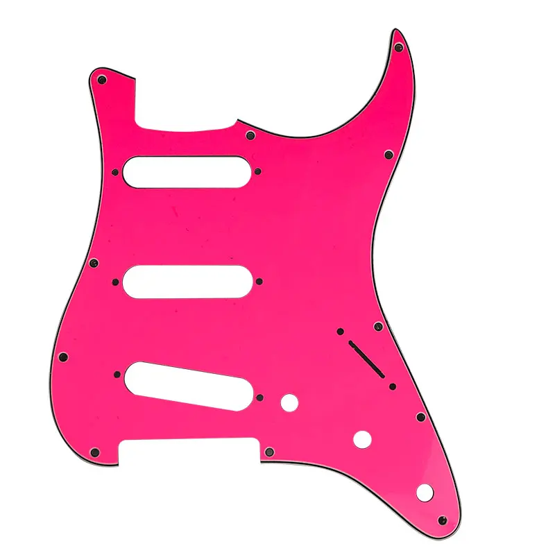 Pleroo Custom Guitar pickgaurd-для 72 ✑ винтовых отверстий стандартных St накладка на гитару SSS