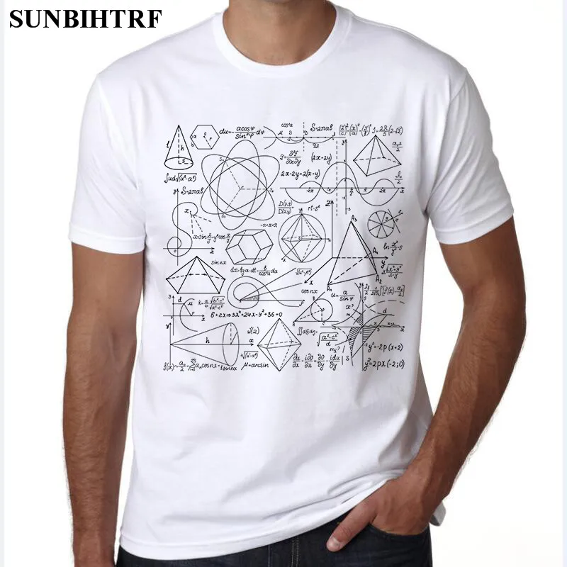 Sunbihtrf 2018 новые Пособия по физике смешные футболки для Для мужчин Творческий