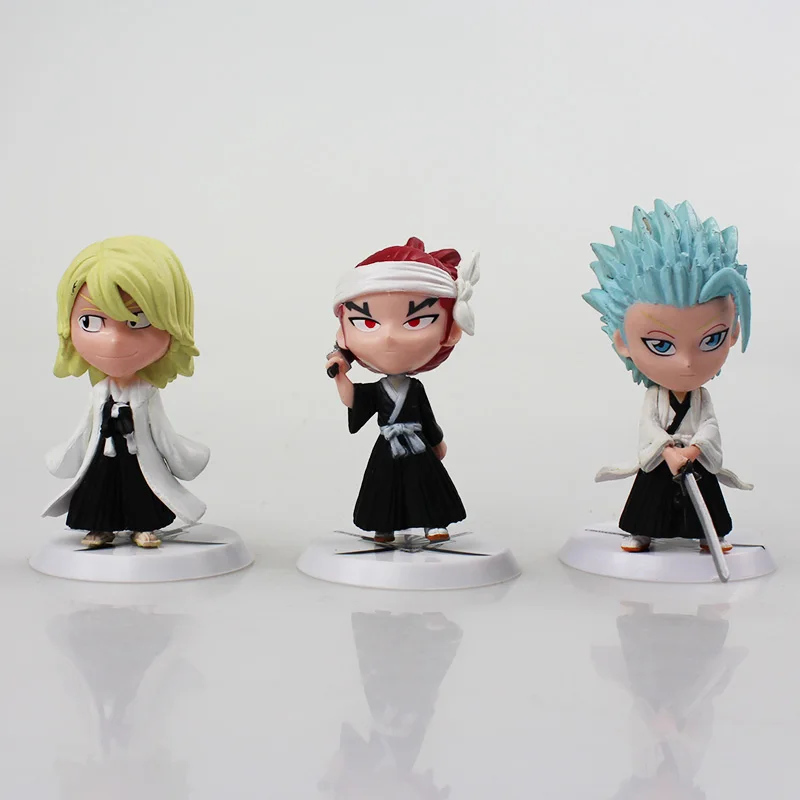 6 шт./партия 8 см аниме отбеливатель Ichigo Ulquiorra cifer Renji Ichimaru | Игрушки и хобби