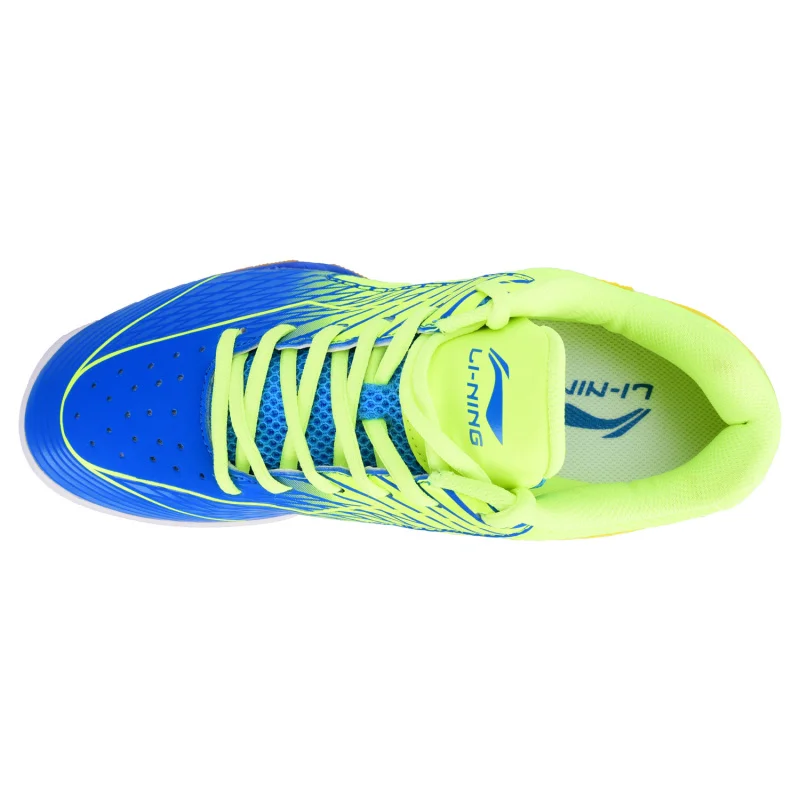 Новое поступление Li-ning Мужская национальная команда настольного тенниса обувь анти-скользкие эластичные брендовые профессиональные кроссовки