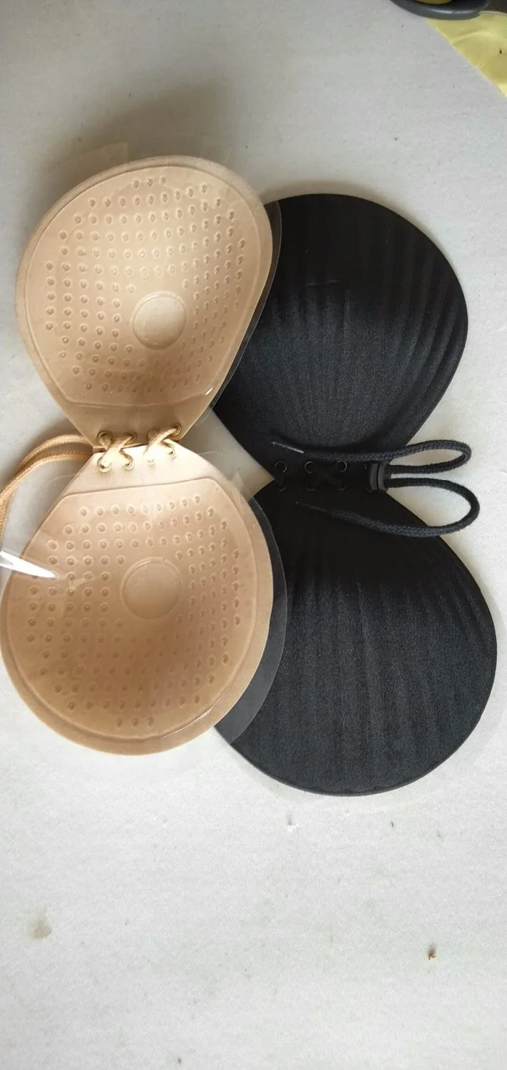 Free shipping Shell Shape Strapless Push Up Bra Fashion Sexy Invisible Bra Women Wedding Dress Bikini Silicone Underwear